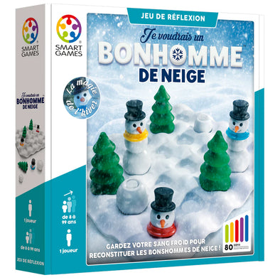 Smart Games - JE VOUDRAIS UN BONHOMME DE NEIGE
