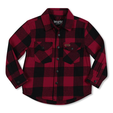 WRTK - Chemise en flanelle carr rouge