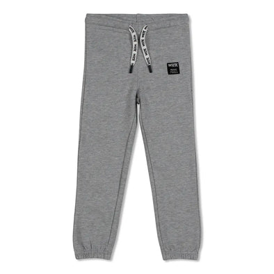 WRTK - Pantalon jogger gris en coton ouaté