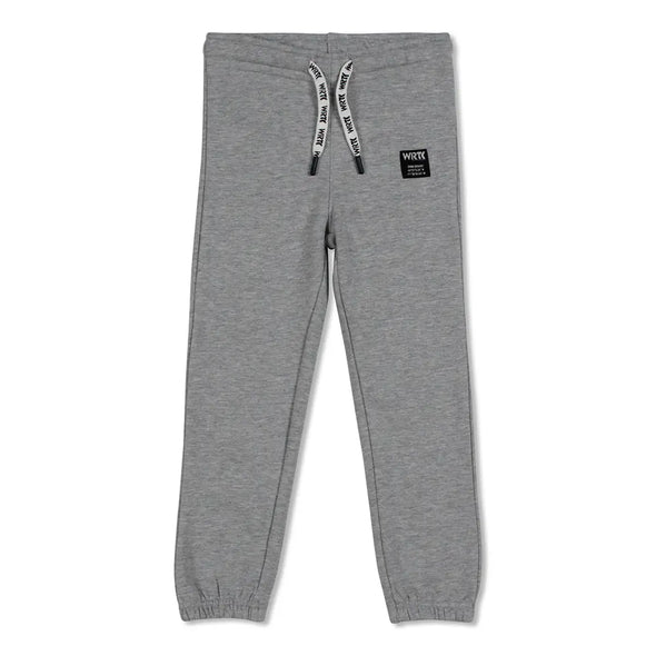 WRTK - Pantalon jogger gris en coton ouaté