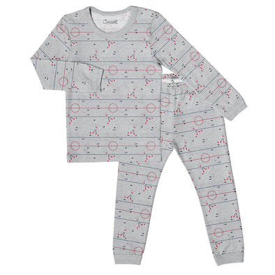 Coccoli - Pyjamas gris hockey