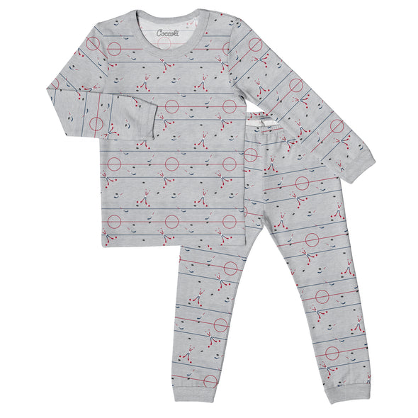 Coccoli - Pyjamas gris hockey