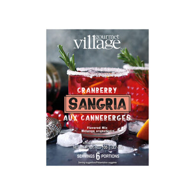 Gourmet du Village - Sangria aux canneberge