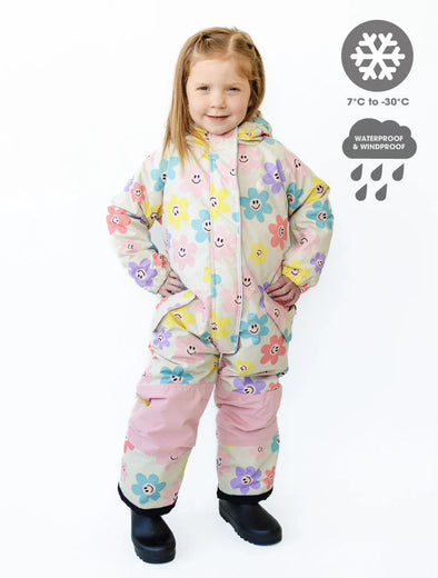 Therm - Habit de neige une pièce Snowrider - Happy Daisy