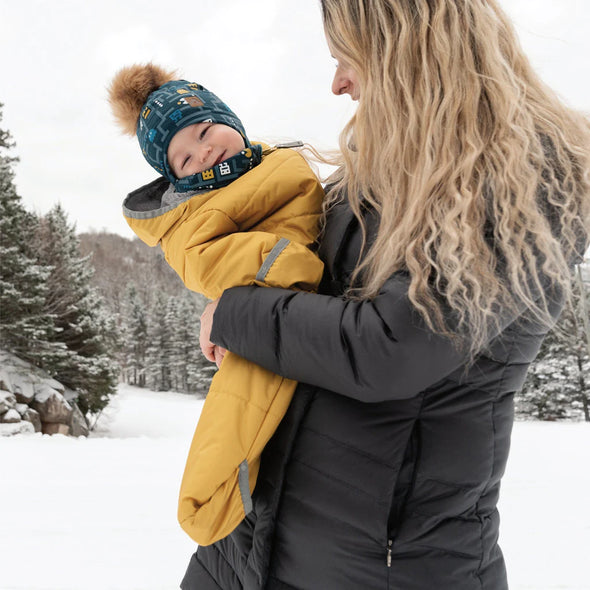 Perlimpinpin - Habit de neige une-pièce pour bébé – Ambre