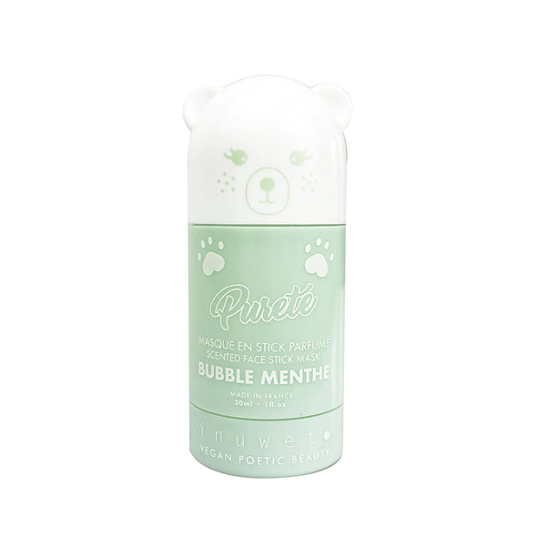 Inuwet - MASQUE VISAGE À L'ARGILE PURIFIANT - Bubble menthe