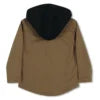 WRTK - Surchemise caramel avec capuche amovible