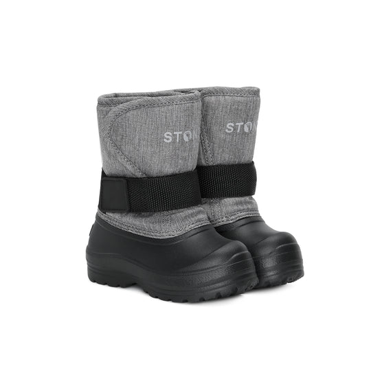 Stonz - Bottes de neige Trek pour tout-petits - Gris Chiné