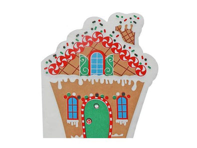 LOT DE 12 SERVIETTES DE PAIN D'ÉPICES