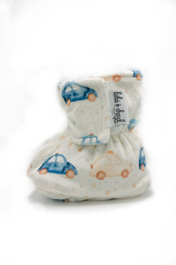 Bébé Ô Chaud - Pantoufles à velcro -  Auto