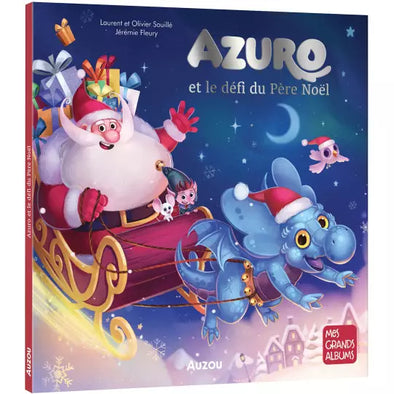 Auzou  -  Azuro et le defi du pere noel