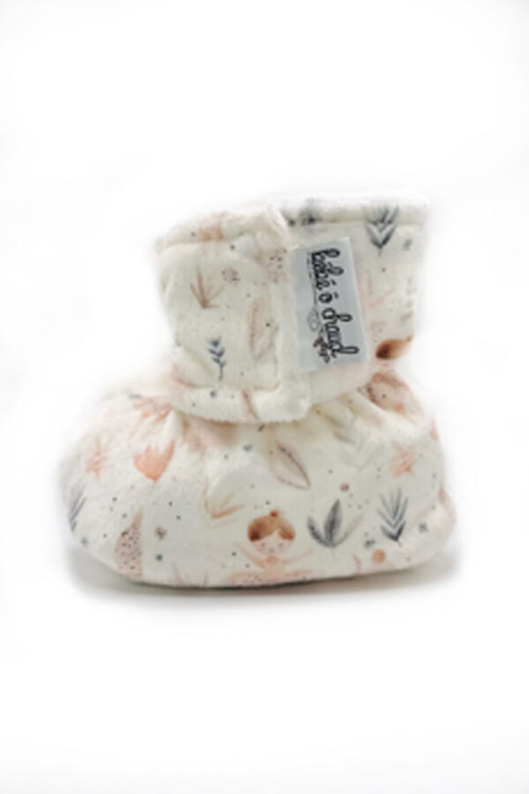 Bébé Ô Chaud - Pantoufles à velcro – ballerine