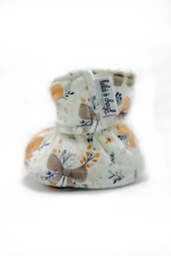 Bébé Ô Chaud - Pantoufles à velcro – Boucles