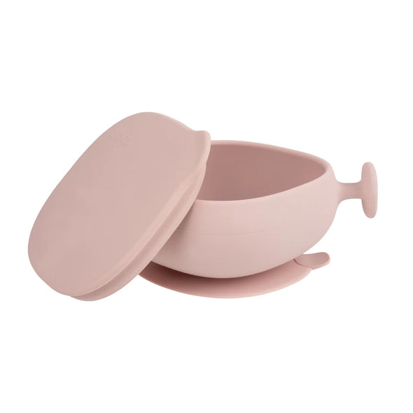 Bbox - Bol en silicone + couvercle Blush