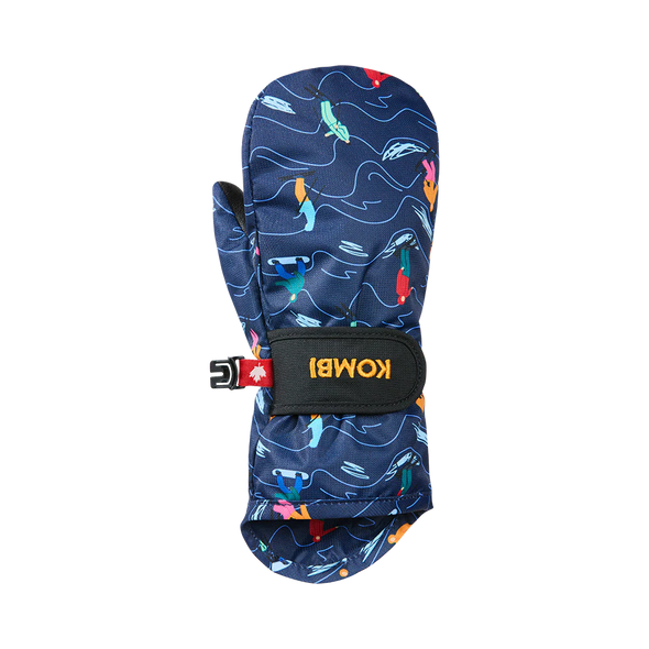 Kombi - Mitaines Graceful WATERGUARD® - Enfants bleu ski