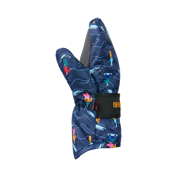 Kombi - Mitaines Graceful WATERGUARD® - Enfants bleu ski