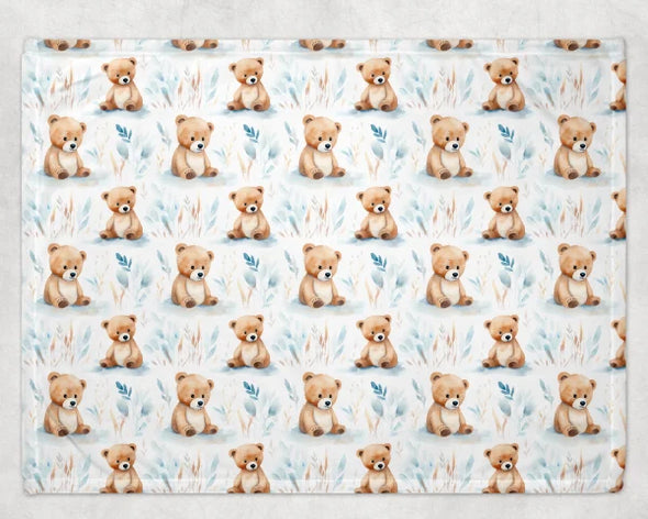 Bébé Ô Chaud - Couverture MINKY Ourson