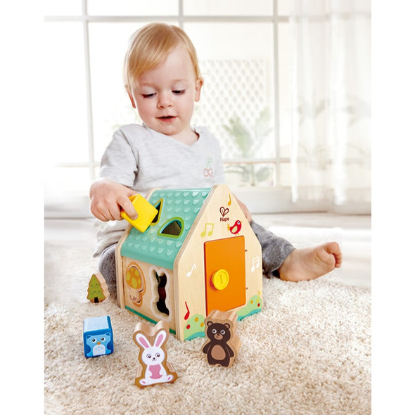Hape - Trieur de formes Critter House