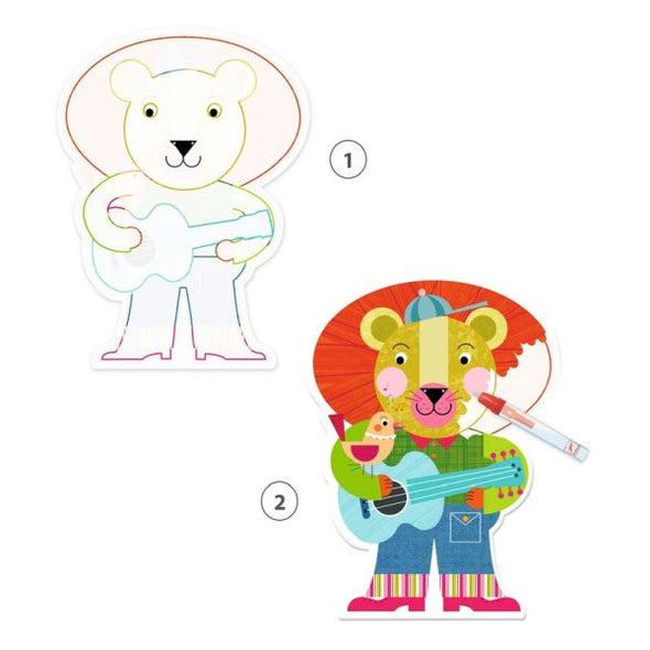 Djeco - Coloriages magiques / Animalo-Len