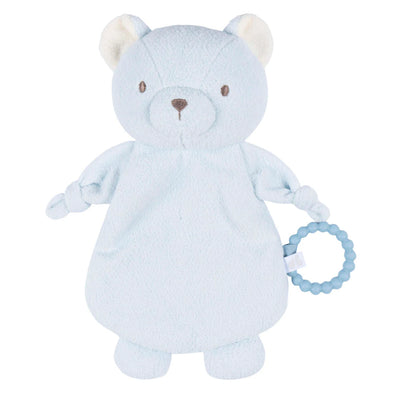 Just born - Couverture de sécurité hibou - Ours - BLEU