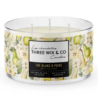 THREE WIX & CO - THÉ BLANC & POIRE