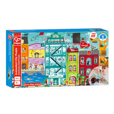 Hape - Puzzle Ville animée
