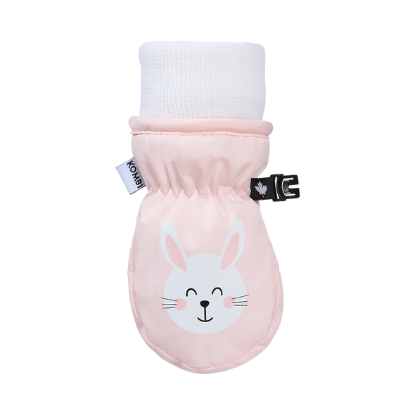 Kombi - Mitaines Baby Animal à manchette repliable - Bébé Lapin
