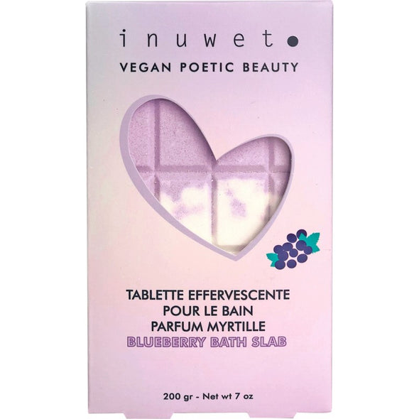 Inuwet - Tablette effervescente bain - Myrtille