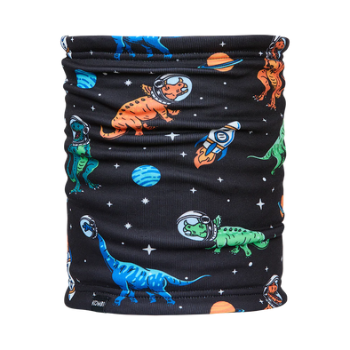 Kombi - Cache-cou réversible en molleton pour enfants Dino
