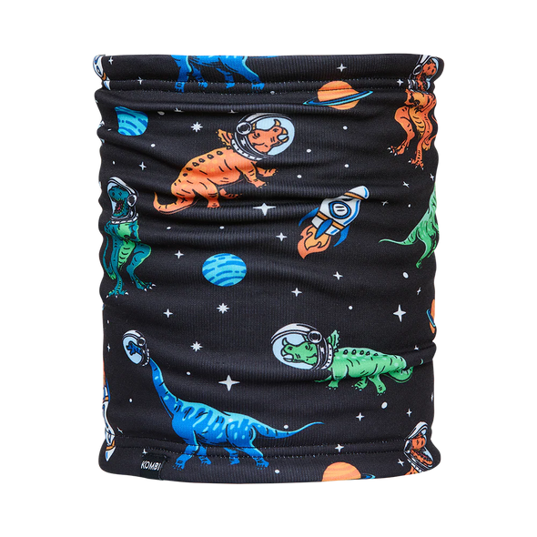 Kombi - Cache-cou réversible en molleton pour enfants Dino