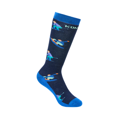 Kombi - Bas épais Juniors bleu ski