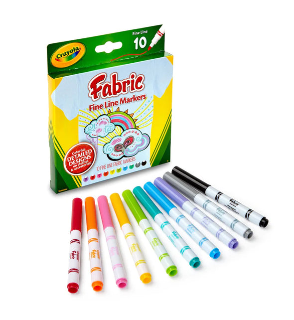 Crayola - Marqueurs pour tissus Crayola