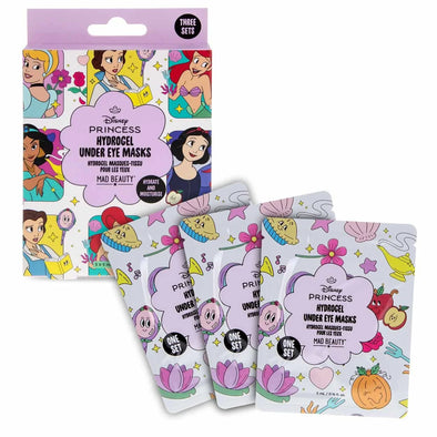 Mad Beauty - Masques hydrogel pour les yeux Princesses Disney