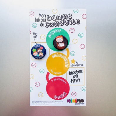 Minimo - Mon tableau de bonne conduite