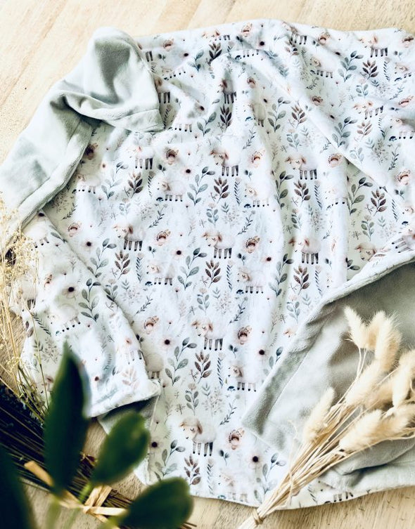 Bébé Ô Chaud - Couverture MINKY Mouton