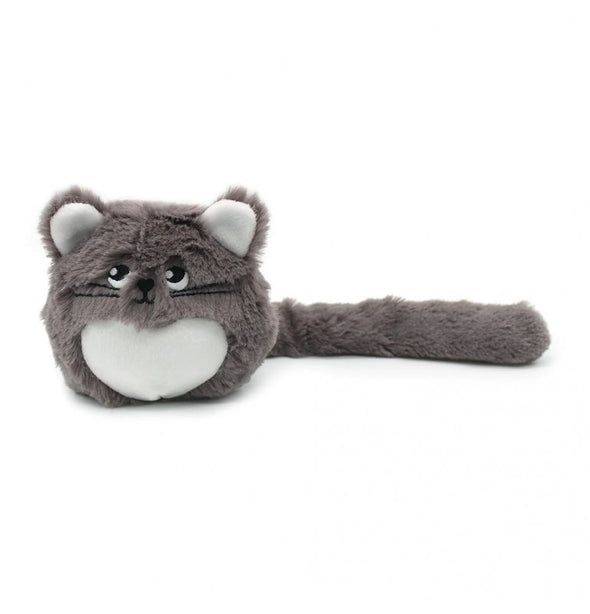 Déglingos - Peluche Chat Maman Et Son Bébé Gris