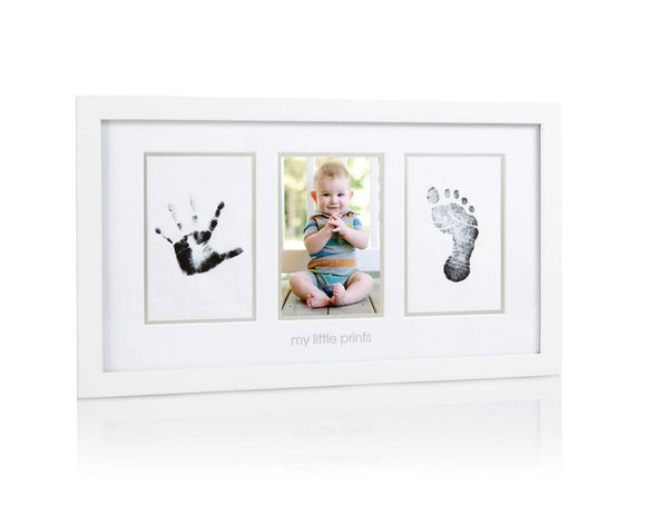 Cadre photo empreintes