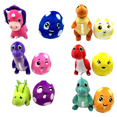 Oeufs de dino en peluche
