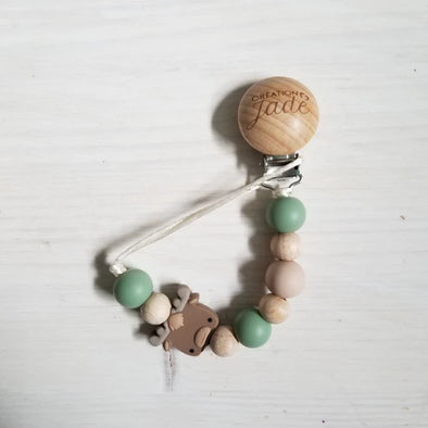 Création Jade - Attache-suce Bois - Panache