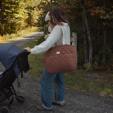 Dans le sac - Sac à couches Moka