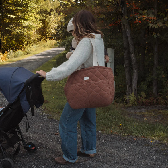 Dans le sac - Sac à couches Moka