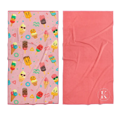 k5 clothing - Serviette en microfibre Friandise glacé