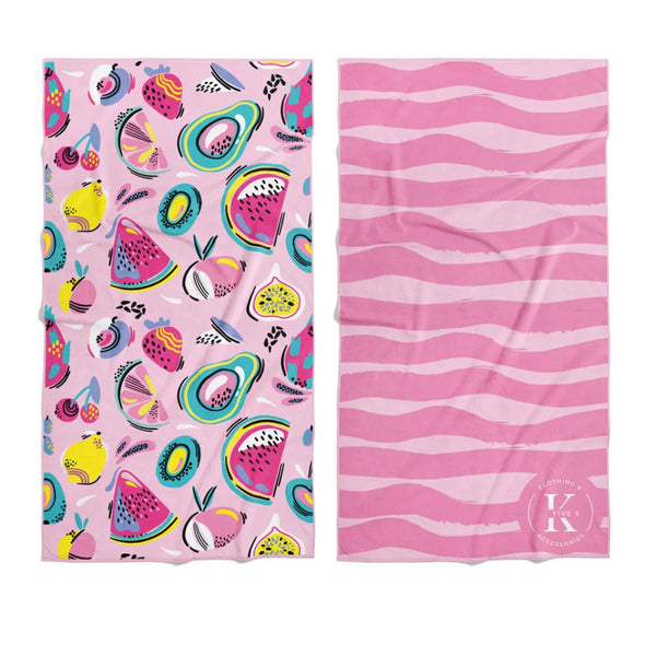 k5 clothing - Serviette en microfibre Tuti fruit
