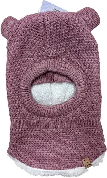 Calikids - Cagoule en tricot Rose