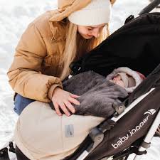 Perlimpinpin - Housse d'hiver pour bébé - Beige clair