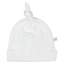 Perlimpinpin - Bonnet pour bébé en bambou - ivoire