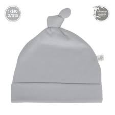 Perlimpinpin - Bonnet pour bébé en bambou - galets
