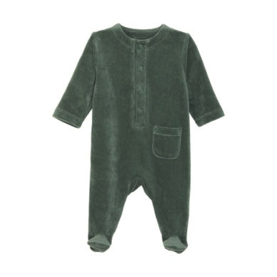Fixoni - Pyjama velour vert