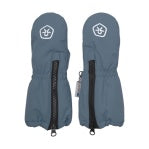 Color kids - Mitaine hiver haute avec zip Bleu