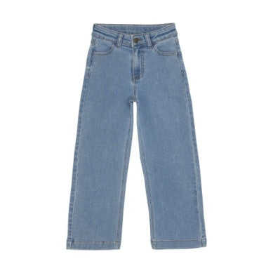 Minymo - Jean wide loose fit bleu pale